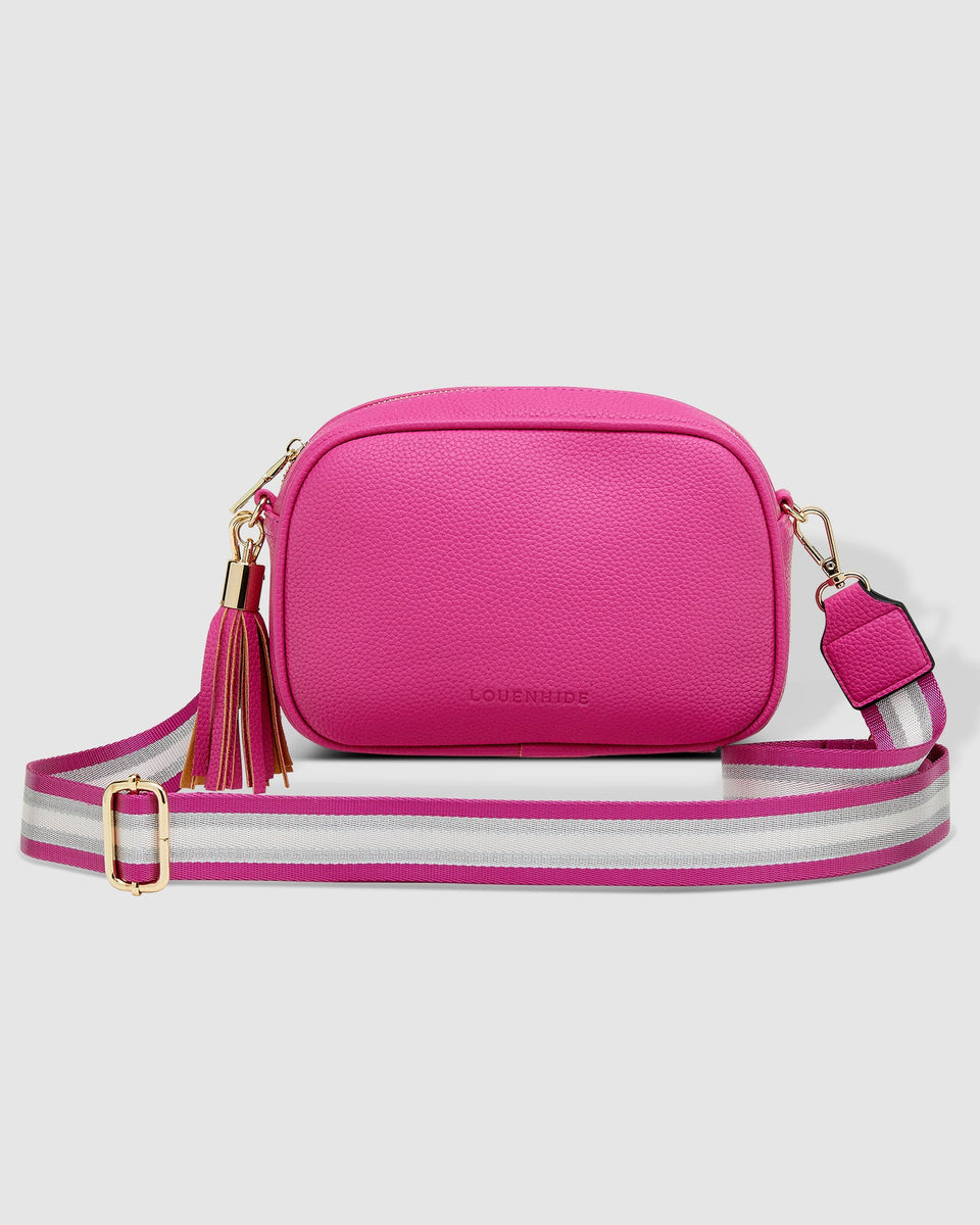 Jacinta Metallic Fuschia Crossbody Bag – Deja vu Interiors